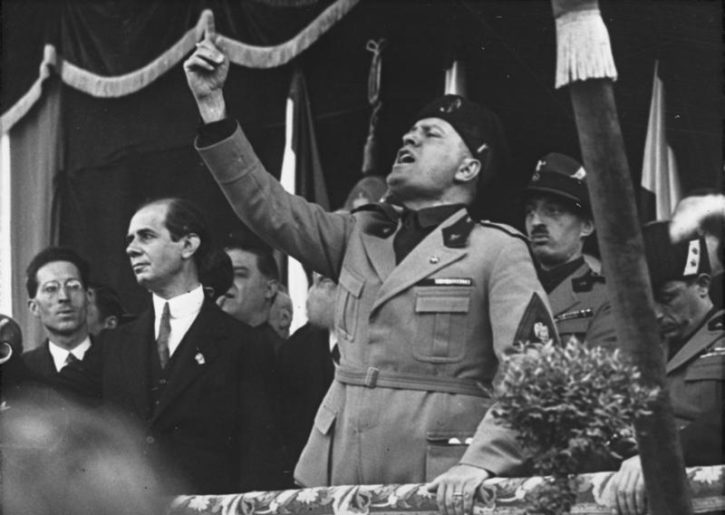 Secondo discorso di Trieste di Benito Mussolini Duce d'Italia